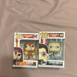 Funko Pop! Carrie & Stephen King Boxed Set - Red, Yellow, White, Black